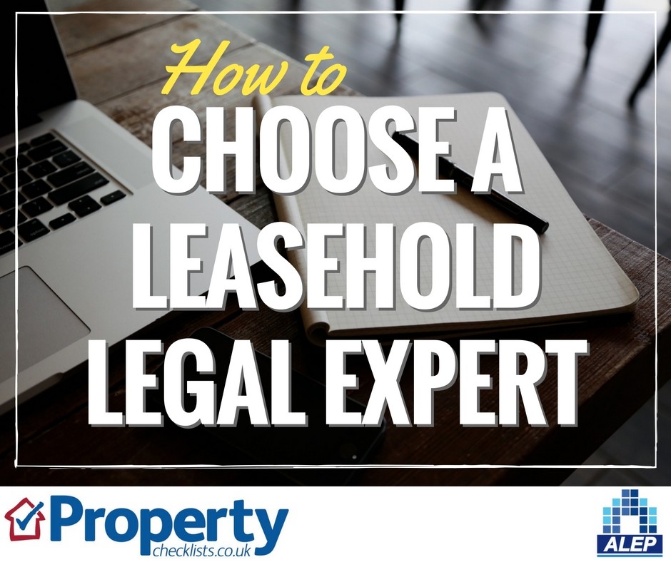 How to choose a leasehold legal expert